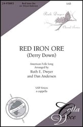 Red Iron Ore SAB choral sheet music cover